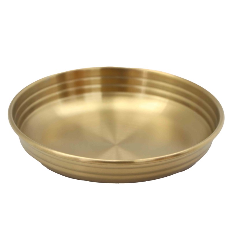 תחתית נירוסטה מוזהבת 13.5 ס"מ 2022-4-83 Y.C