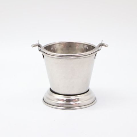 דלי קרח נירוסטה מרוקע על רגל 10 ס"מ Y.C.014329