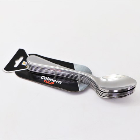 סט6 כפות אוכל נירוסטה TULIP Y.C.015654