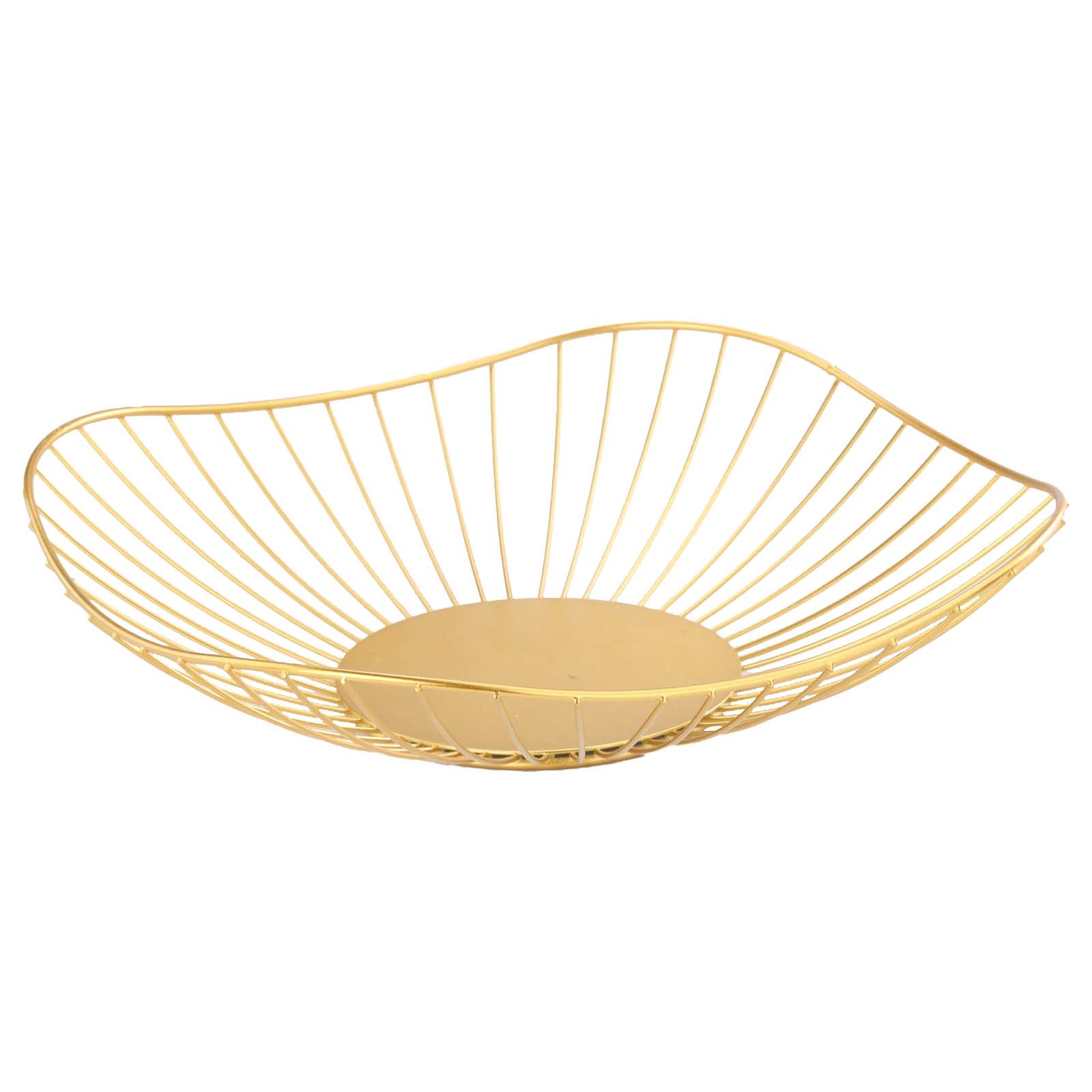 סלסלה לוטוס שטוחה זהב Y.C.018457