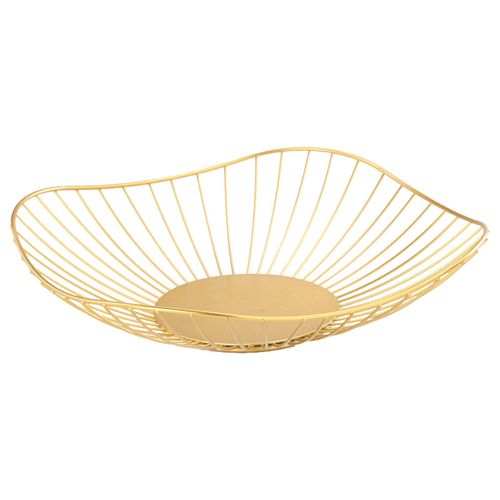 סלסלה לוטוס שטוחה זהב Y.C.018457