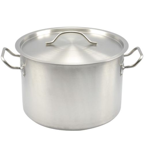 סיר נירוסטה 18/10 + מכסה 28*28 ס