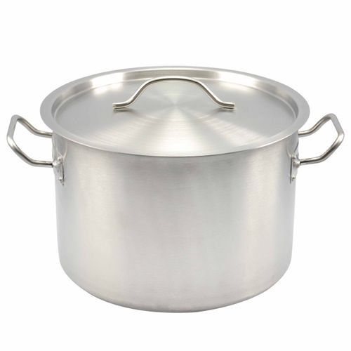 סיר נירוסטה 18/10 + מכסה 60*40 ס