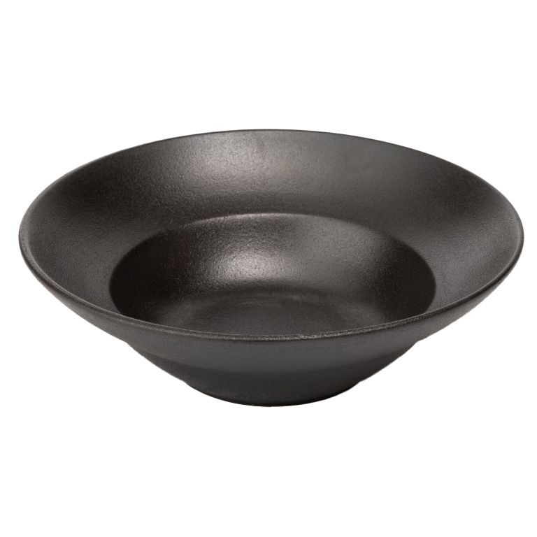 קערת הגשה פורצלן 24 ס"מ שחור מט Y.C.021242