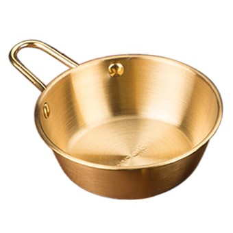 בול רוטבים מוזהב 300 מ"ל עם ידית 12.5 ס"מ 023246 Y.C