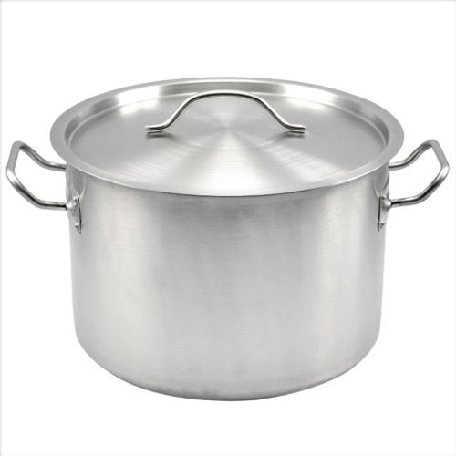 סיר נירוסטה 18/10+מכסה 50 ליטר 40*40 ס