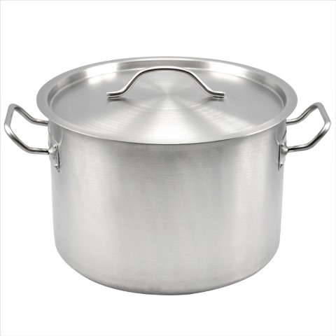 סיר נירוסטה 18/10+מכסה 50 ליטר 40*40 ס"מ Y.C. 009424