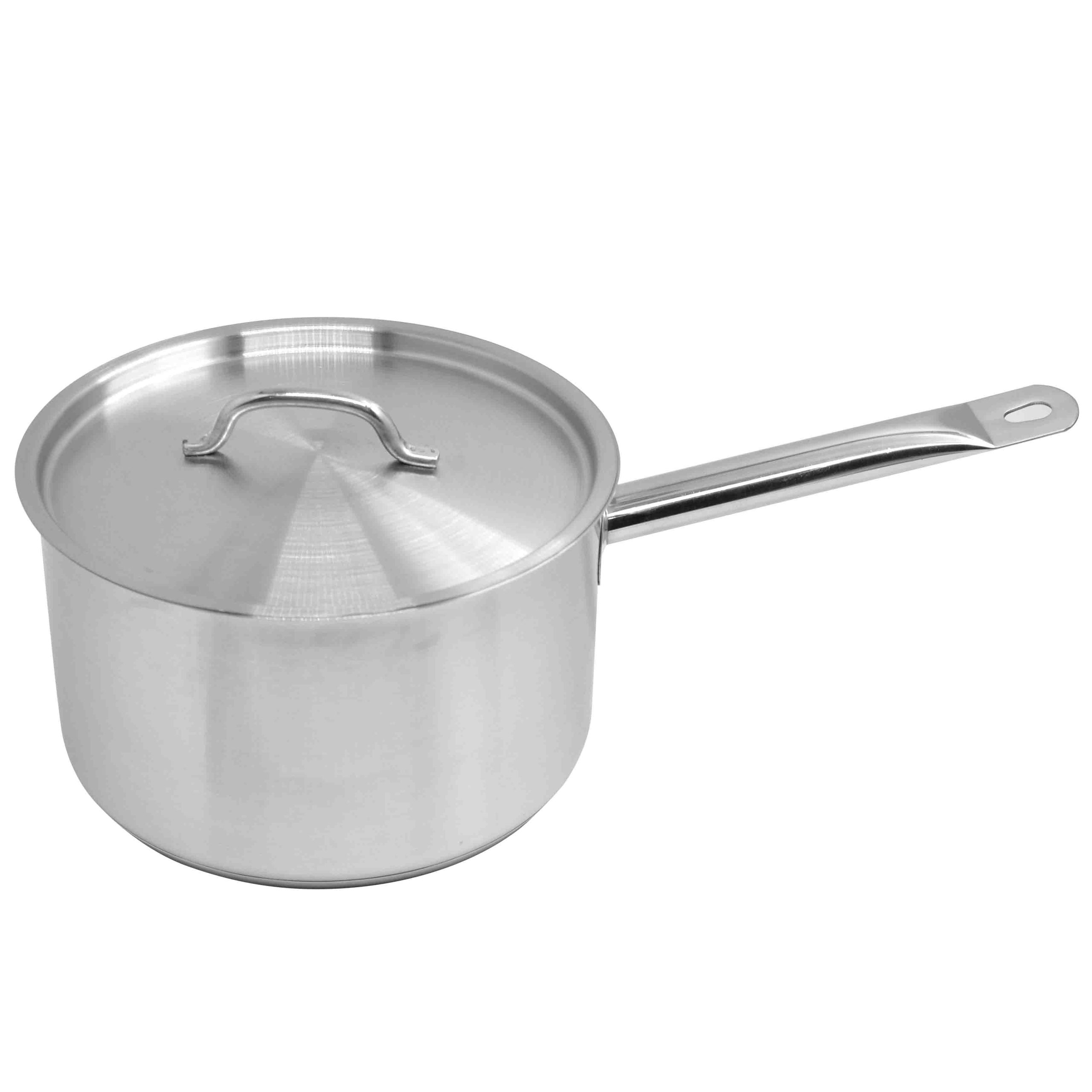 קלחת 18/10 +מכסה נירוסטה  1.5 ליטר 16*9.5 ס"מ   Y.C.014954