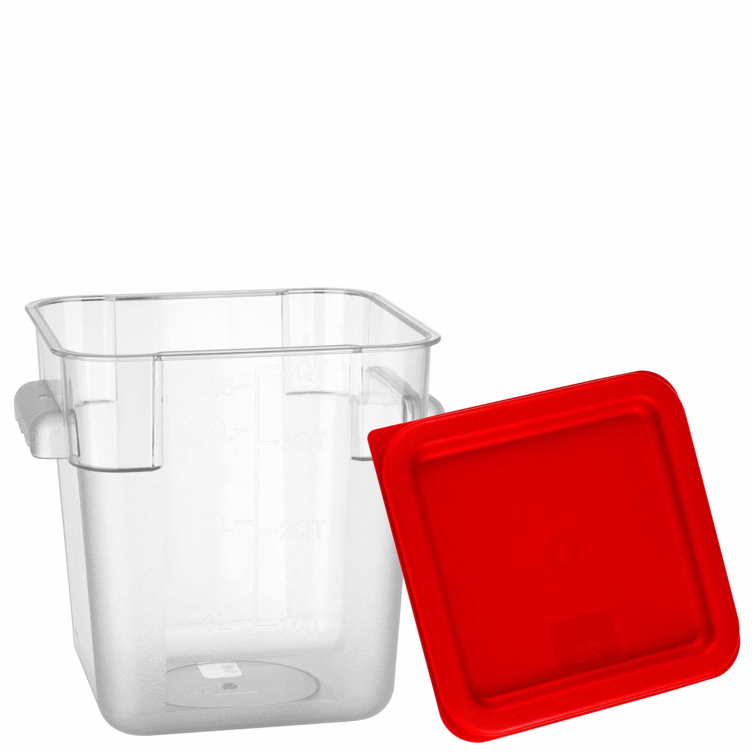 קופסא פוליקרבונט 18*18 ס"מ + מכסה Y.C.025288