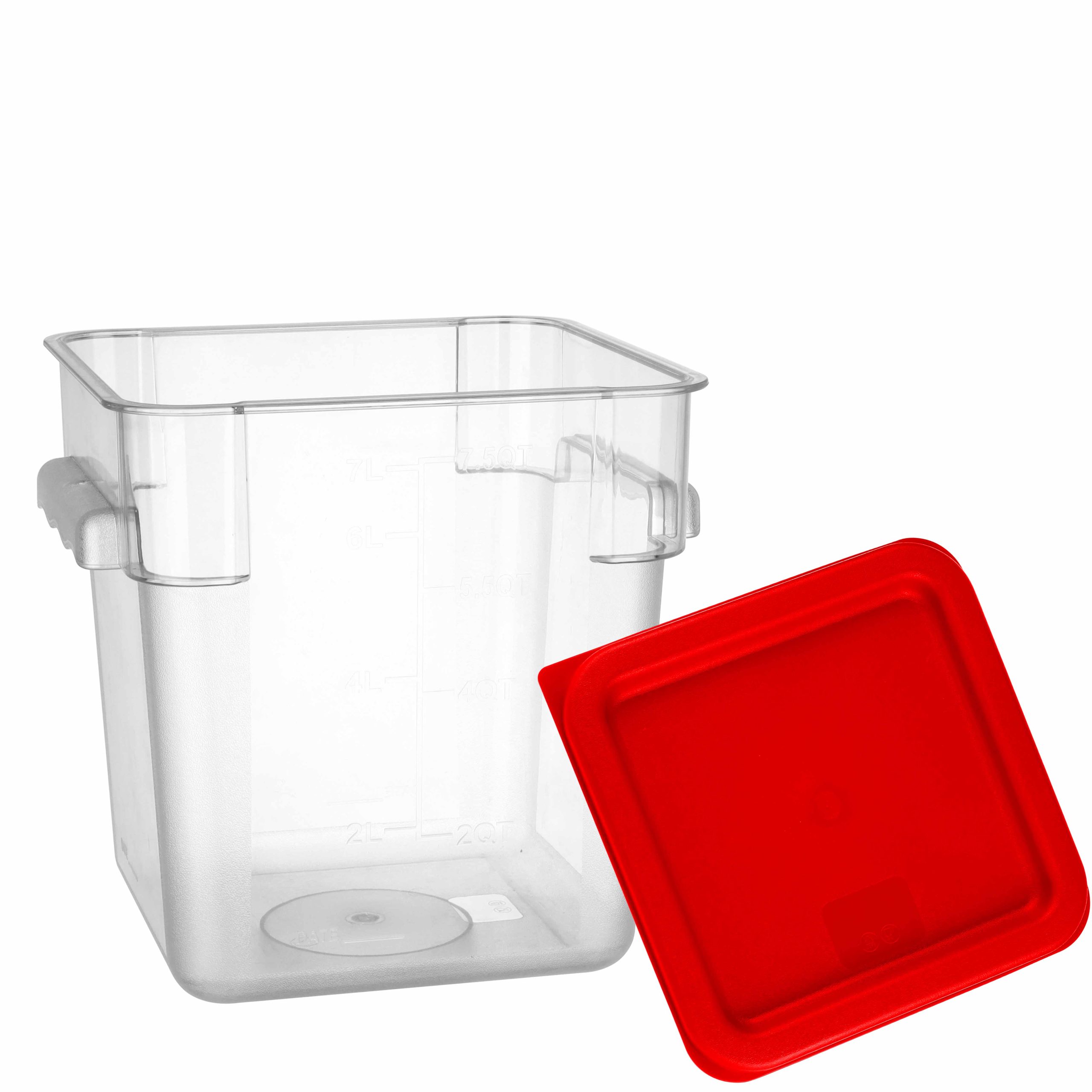 קופסא פוליקרבונט 22*22*23 ס"מ + מכסה Y.C.025301