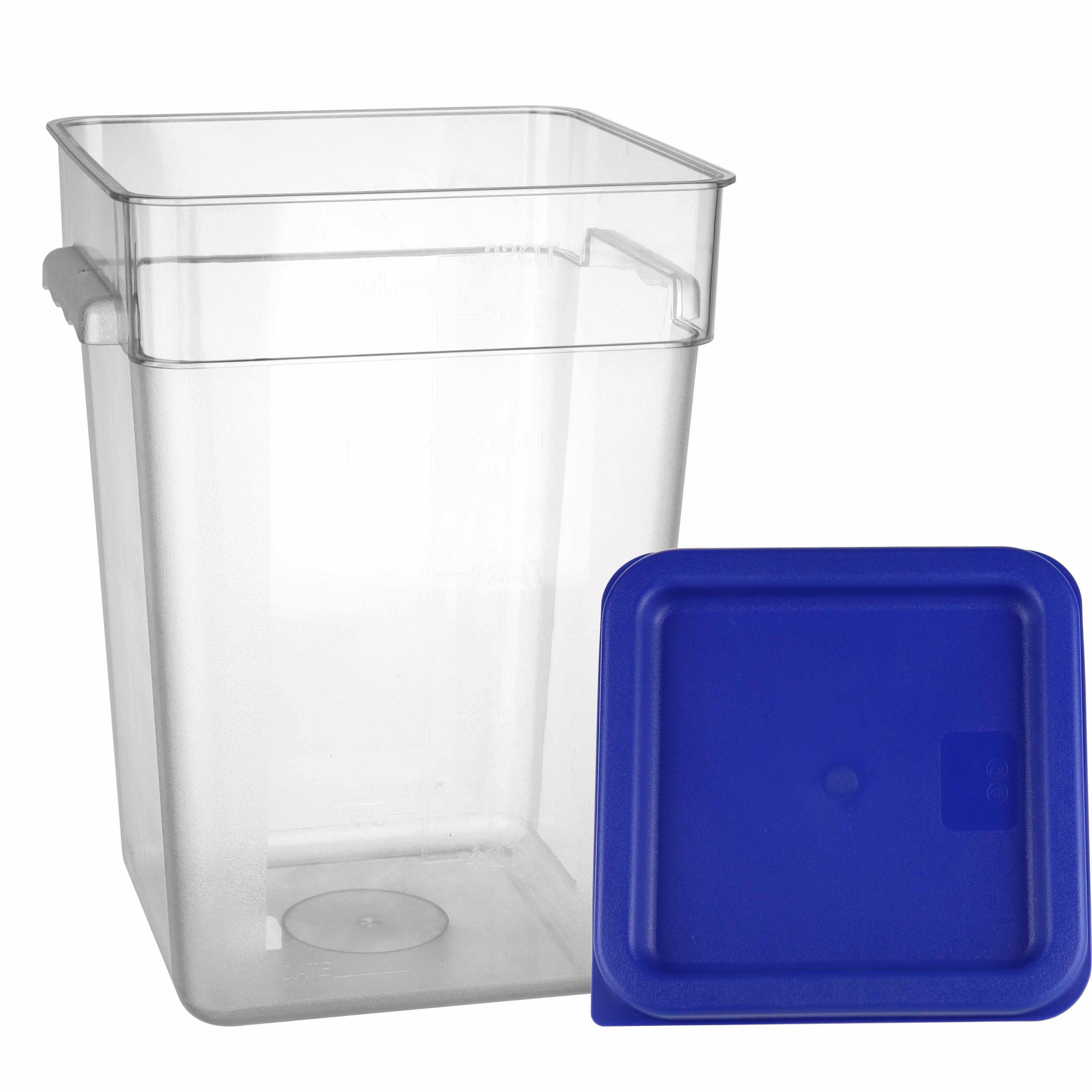 קופסא פוליקרבונט 28*28*40 ס"מ + מכסה Y.C.025332