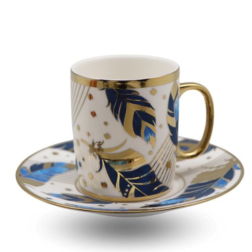 סט ספלים מוקה 6+6 