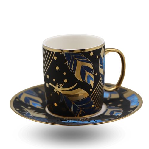 סט ספלים מוקה 6+6 