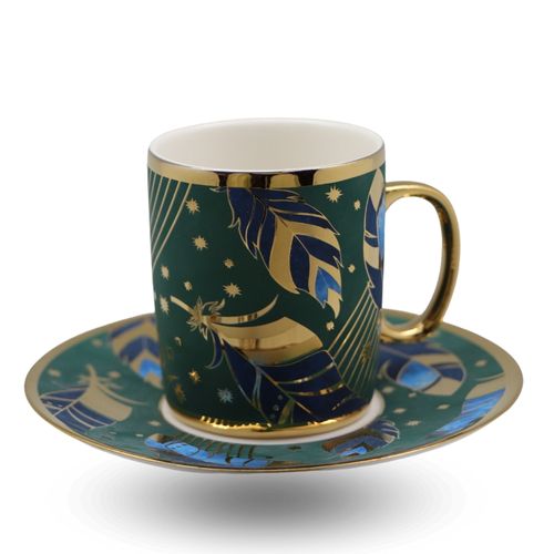 סט ספלים מוקה 6+6 