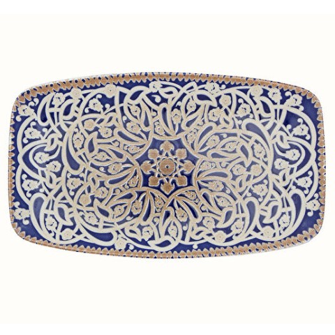 פלטה מלבנית 31 ס"מ מרוקו oriental por 005228