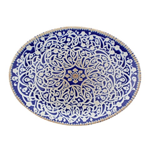פלטה אובלית קלאסי 26 ס"מ מרוקו oriental por 005248