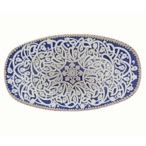 פלטה אובלית 33 ס"מ מרוקו oriental por 005275