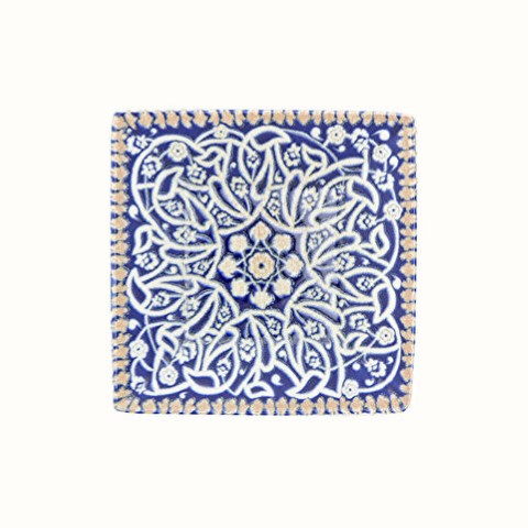 צלחת מרובעת 13 ס"מ מרוקו oriental por 005280