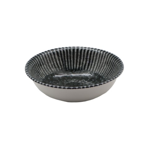 קערה סלט 17 ס"מ  IRIS שחור HR17KS