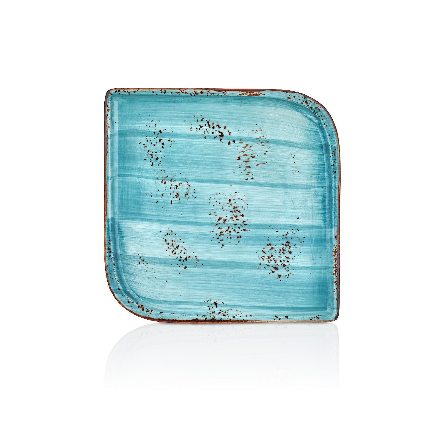 צלחת מרובעת 25 ס"מ   300665  INFINITY Y.Col bb