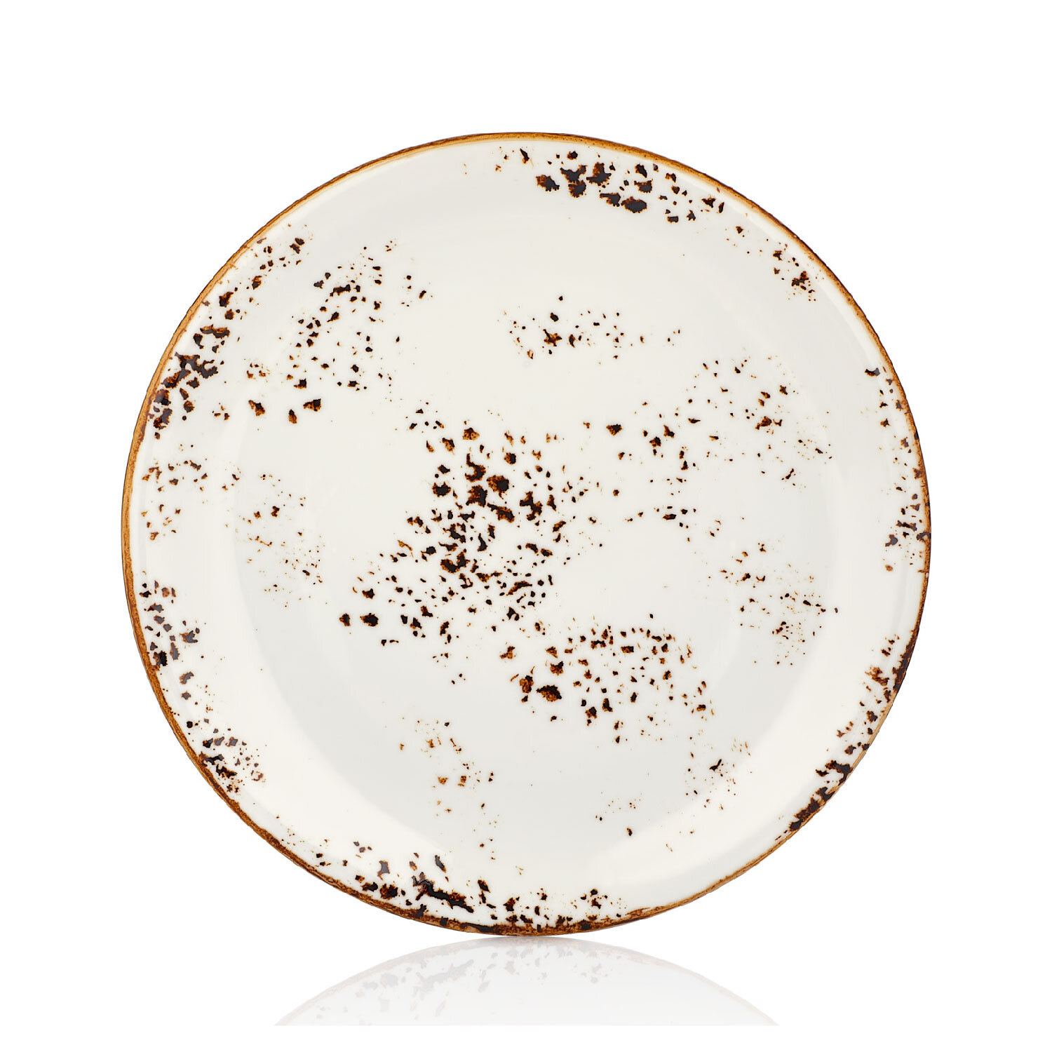 צלחת שטוחה עגולה 25 ס"מ 301969 bb    Y.C. elegance