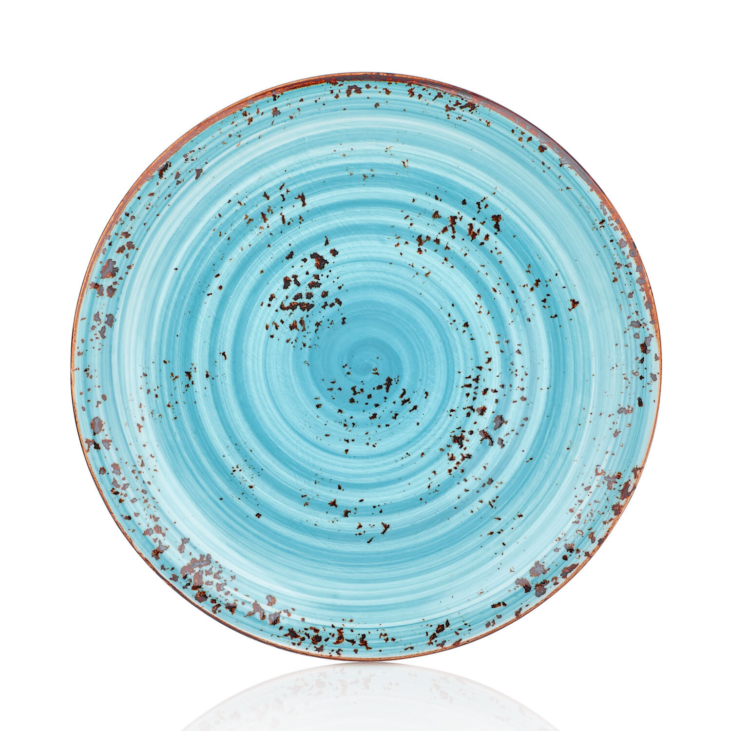 צלחת שטוחה עגולה 27 ס"מ 306216 bb  INFINITY Y.Col   .