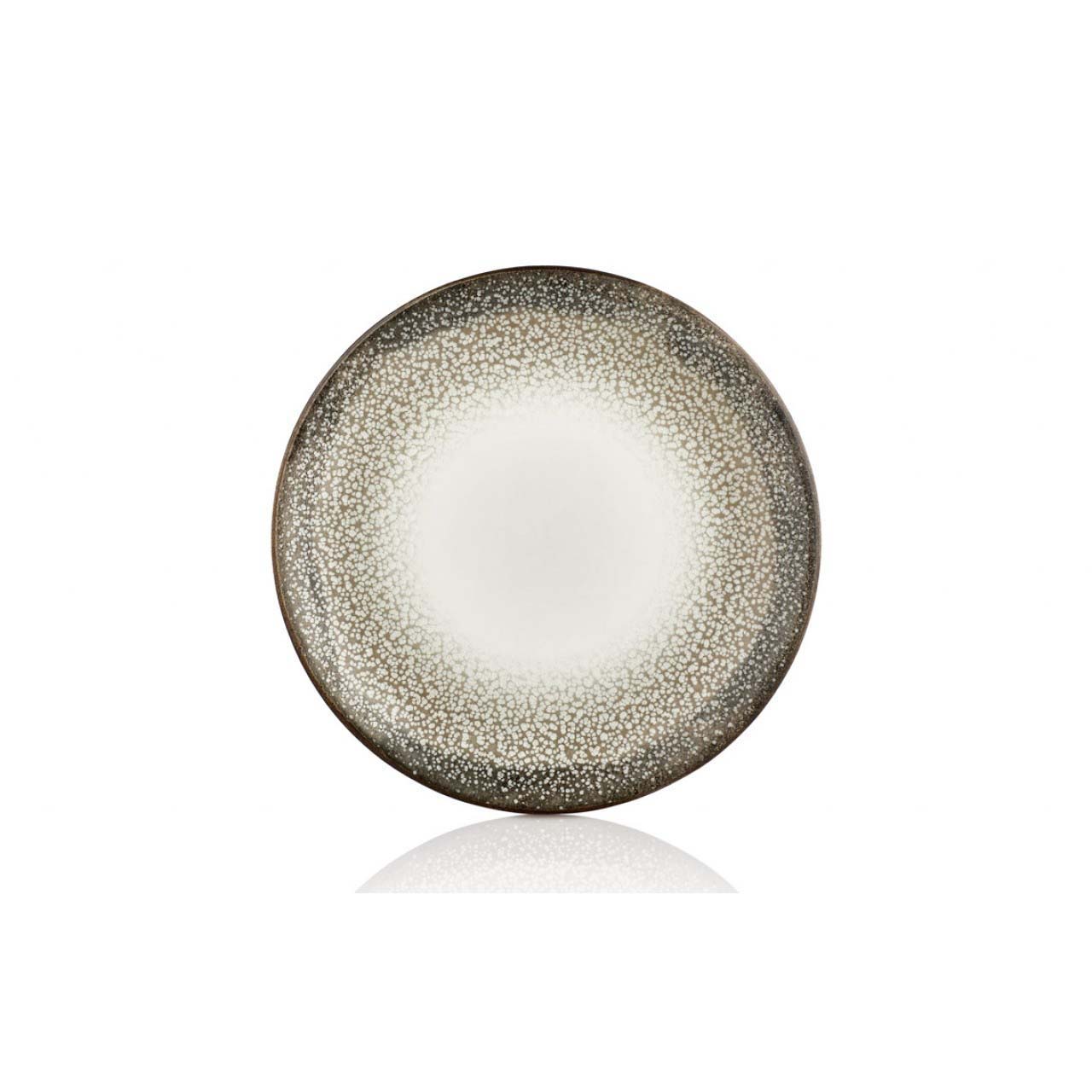 צלחת שטוחה עגולה 27 ס"מ 317465 spazio bb  Y.Col