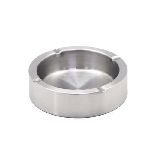 מאפרה נירוסטה כפולה 14 ס