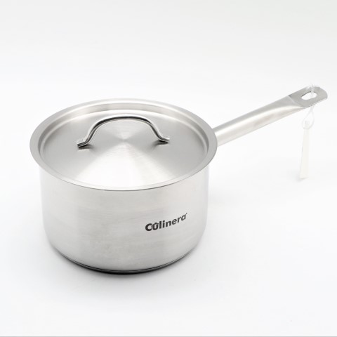 קלחת+מכסה נירוסטה 18/10  2.5 ליטר10.5/18 ס