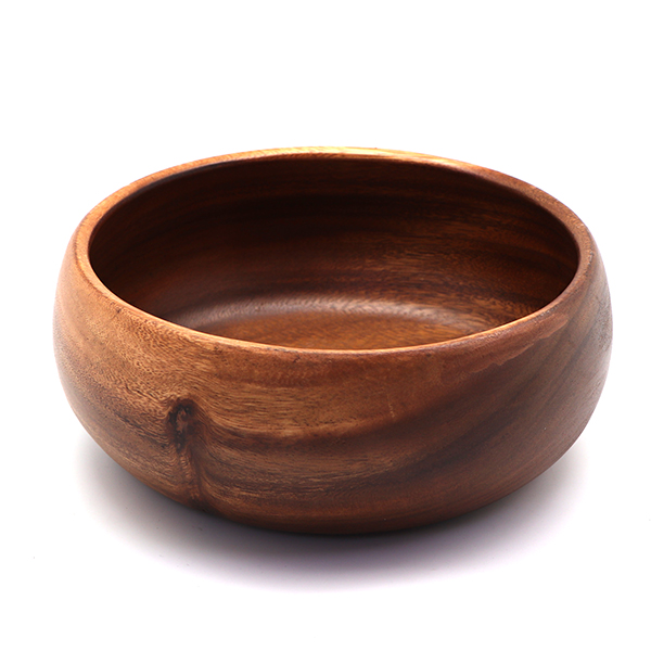 קערה לסלט עץ מלא 10*26 ס"מ 0841