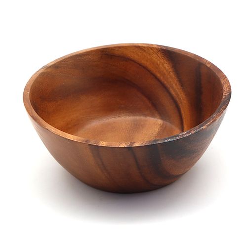 קערה לסלט עץ מלא  6*15 ס