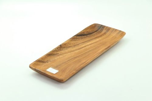 פלטה מלבנית   עץ 14*37 ס