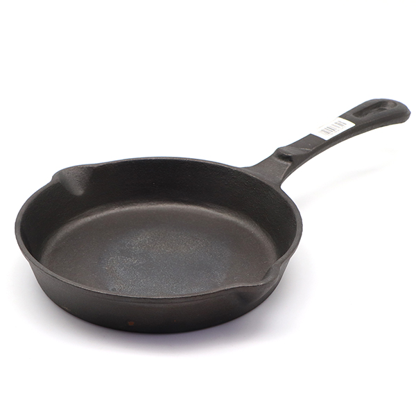 מחבת יציקת ברזל +תחתית עץ 10.5 ס"מ 28736