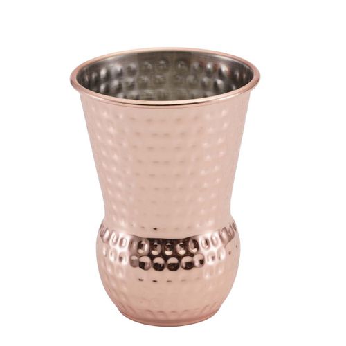 כוס מרוקאי מרוקע ציפוי נחושת 470 מ