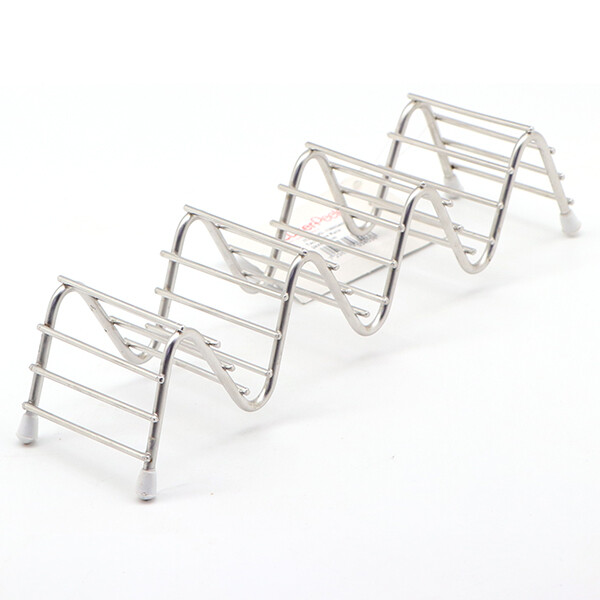 מתקן פיתה 3 חריצים נירוסטה 5*6*24 ס"מ 3403