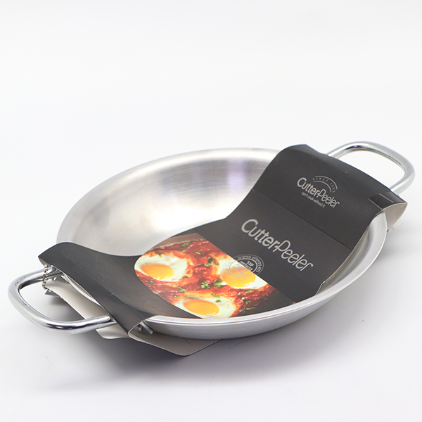 מחבת 2 ידיות אלמניום 2.5 מ"מ 20 ס"מ 6320 cutterpeeler