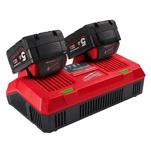 מטען כפול מהיר ראפיד מילווקי  Milwaukee M18DFC DOUBLE RAPID