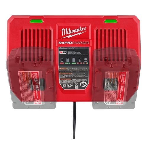 מטען כפול מהיר ראפיד מילווקי  Milwaukee M18DFC DOUBLE RAPID