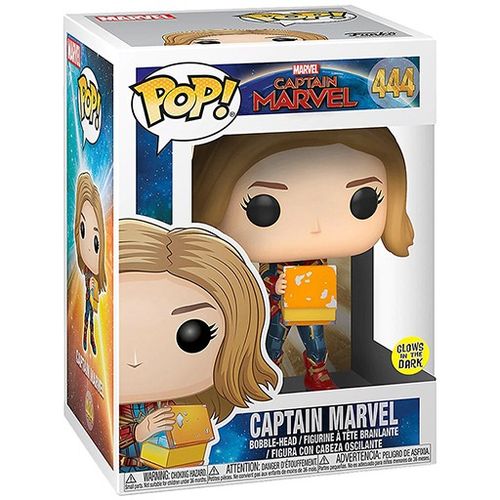 בובת פנקו פופ מארוול: Marvel - Captain Marvel קפטיין מארוול (זוהר בחושך)