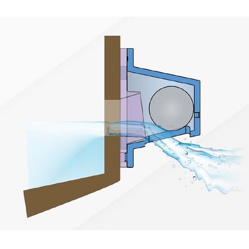 drain valve 114mm marine