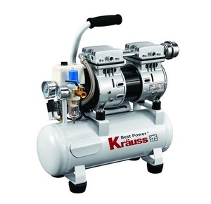 מדחס שקט ללא שמן 9 ליטר KRAUSS TD-1002S