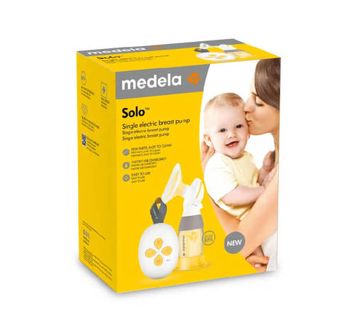 משאבת הנקה מדלה עם סוללה נטענת דגם סולו Medela Solo - הדגם החדש