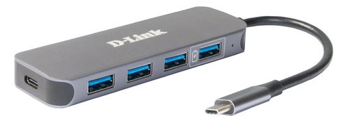 מפצל   Hub & Card Reader  D-Link  DUB-2340 USB 3 TYPE C