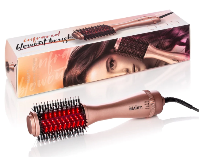 מברשת חשמלית קורטקס אינפרה רד בצבע רוז גולד CORTEX INFRARED BLOWOUT BRUSH 