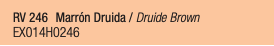 ספריי מבריק הארדקור RV-246 Druide Brown
