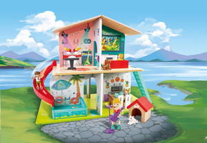 בית בובות מגלשה וצלילים-HAPE