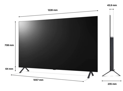 מסך LG OLED - 55 אינץ' Smart TV דגם: OLED55A36LA