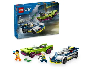  סיטי - מרדף מכונית משטרה ומכונית-על LEGO 60415