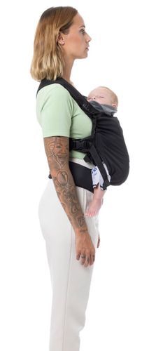 מנשא ארגונומי לתינוק מגיל לידה דגם סקין פיט Skin Fit - ירוק כהה צ'יקו