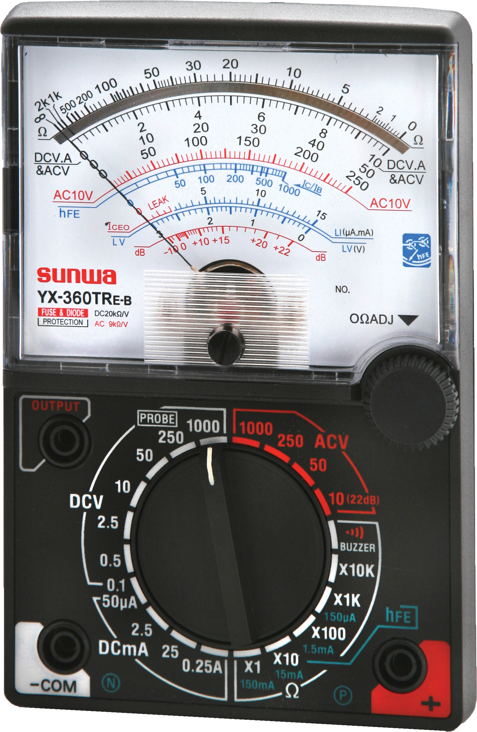 רב מודד אנלוגי SANWA YX360TR.